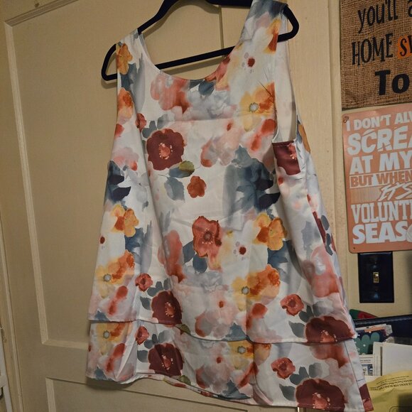 Lined Beautiful Floral Spring/Summer - Picture 2 of 2